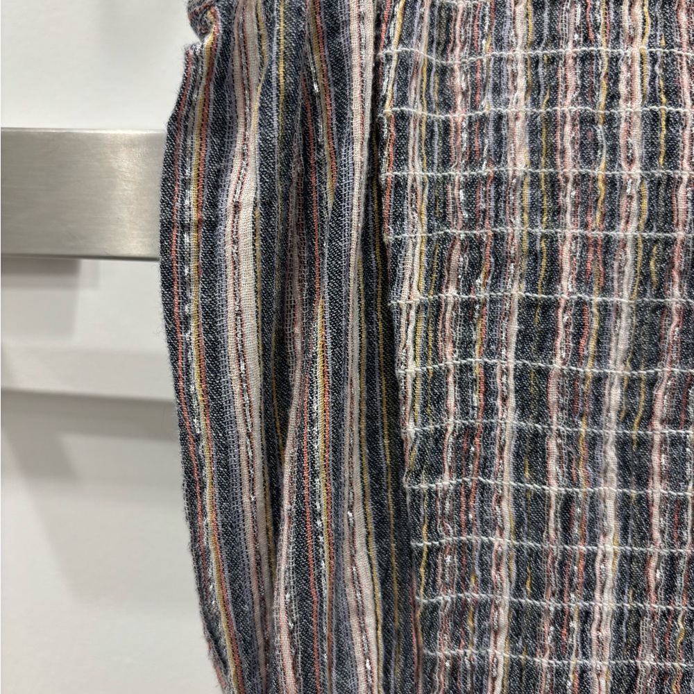 Caslon Woven Textured Maxi Dress Size Small - Picture 3 of 6